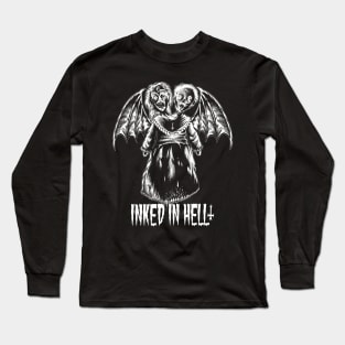 Two-headed demon monster Long Sleeve T-Shirt